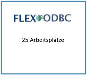 FlexODBC 4.0 25 Arbeitsplätze
